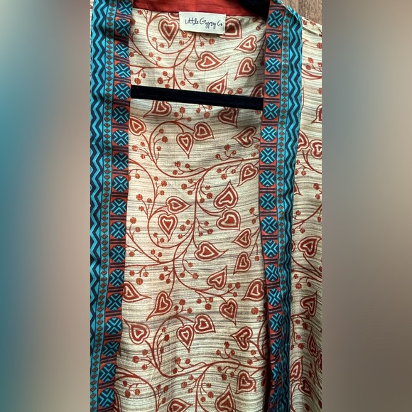 Gypsy Boho Sari Duster OOAK - Picture 5 of 9